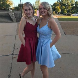 PromGirl Dresses - Baby Blue homecoming/formal dress PromGirl Dresses - Baby Blue homecoming/formal dress